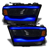 Oracle 19-21 Dodge RAM 1500 RGB+W Headlight DRL Kit - Reflector LED Headlights - thumbnail 7