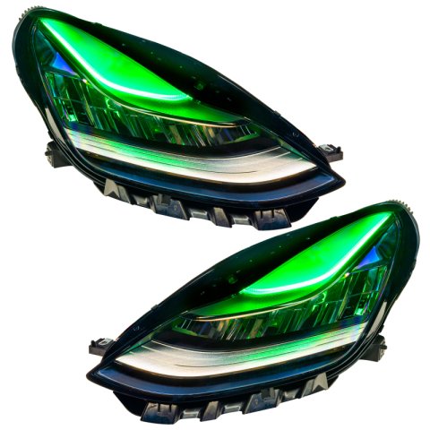 Oracle 17-21 Tesla Model 3 Headlight DRL Upgrade Kit - ColorSHIFT 2 thumbnail 4