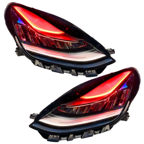 Oracle 17-21 Tesla Model 3 Headlight DRL Upgrade Kit - ColorSHIFT 2 thumbnail 9