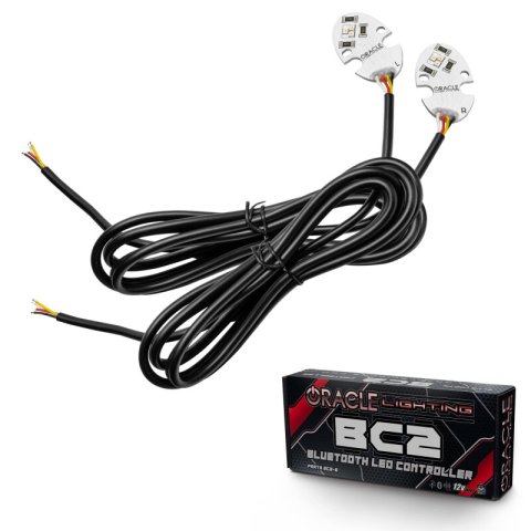 Oracle 17-21 Tesla Model 3 Headlight DRL Upgrade Kit - ColorSHIFT w/ BC1 Controller thumbnail 3