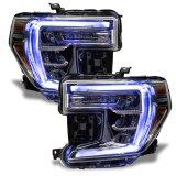 Oracle 19-21 GMC Sierra 1500 RGB+W Headlight DRL Upgrade Kit - ColorSHIFT w/o Controller thumbnail 6