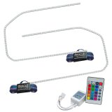 Oracle 16-18 GMC Sierra Headlight DRL Upgrade Kit - ColorSHIFT w/ Simple Controller thumbnail 1