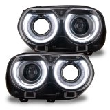 Oracle 15-21 Dodge Challenger RGB+W Headlight DRL Upgrade Kit - ColorSHIFT+W thumbnail 4
