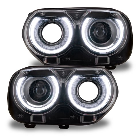 Oracle 15-21 Dodge Challenger RGB+W Headlight DRL Kit - ColorSHIFT w/ Simple Controller thumbnail 4