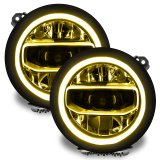 Oracle Jeep Wrangler JL/Gladiator JT RGB+W Headlight DRL Kit - ColorSHIFT w/o Controller thumbnail 5
