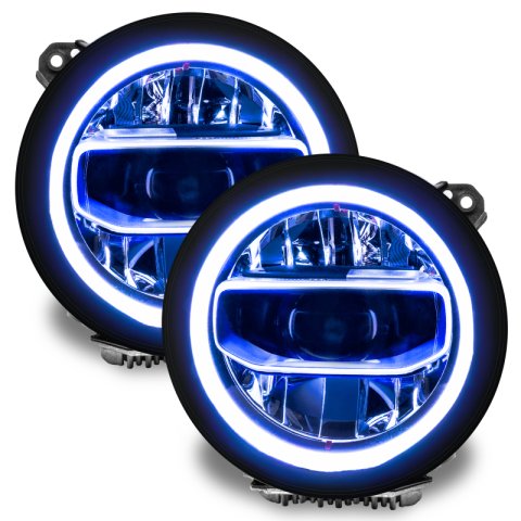 Oracle Jeep Wrangler JL/Gladiator JT RGB+W Headlight DRL Kit - w/ BC1 Controller thumbnail 4