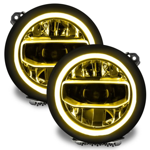 Oracle Jeep Wrangler JL/Gladiator JT RGB+W Headlight DRL Kit - w/ BC1 Controller thumbnail 6