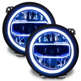 Oracle Jeep Wrangler JL/JT RGB+W Headlight DRL Kit - ColorSHIFT w/ Simple Controller thumbnail 4