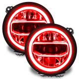 Oracle Jeep Wrangler JL/JT RGB+W Headlight DRL Kit - ColorSHIFT w/ Simple Controller thumbnail 8