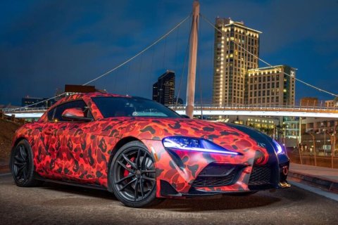 Oracle 20-21 Toyota Supra GR RGB+A Headlight DRL Kit - ColorSHIFT w/ Simple Controller thumbnail 5
