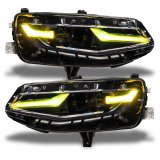 Oracle 19-21 Chevy Camaro LS/LT RGB+A Headlight DRL Kit - ColorSHIFT w/o Controller thumbnail 6