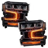 Oracle 19-21 Chevy Silverado 1500 RGB+W Headlight DRL Kit - ColorSHIFT w/o Controller thumbnail 5