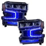Oracle 19-21 Chevy Silverado 1500 RGB+W Headlight DRL Kit - ColorSHIFT w/o Controller thumbnail 9