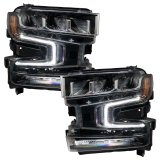 Oracle 19-21 Chevy Silverado 1500 RGB+W Headlight DRL Kit - ColorSHIFT w/ BC1 Controller thumbnail 9
