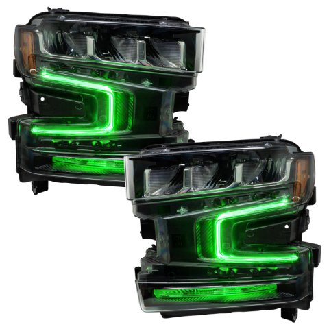 Oracle 19-21 Chevy Silverado 1500 RGB+W Headlight DRL Kit - w/ Simple Controller thumbnail 6