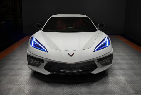 Oracle 20-21 Chevy Corvette C8 RGB+A Headlight DRL Upgrade Kit - ColorSHIFT 2 thumbnail 3