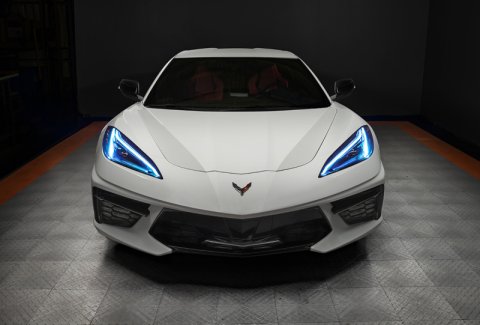 Oracle 20-21 Chevy Corvette C8 RGB+A Headlight DRL Kit - ColorSHIFT w/o Controller thumbnail 7
