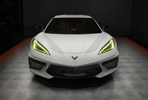 Oracle 20-21 Chevy Corvette C8 RGB+A Headlight DRL Kit - ColorSHIFT w/ Simple Controller thumbnail 4