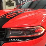 Oracle 15-21 Dodge Charger RGB+W DRL Headlight DRL Kit - ColorSHIFT w/ BC1 Controller thumbnail 4
