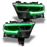 Oracle 19-21 RAM 1500 Projector LED Headlight DRL Kit - RGBW+A w/ 2.0 Controller thumbnail 6
