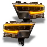 Oracle 19-21 RAM 1500 Projector LED Headlight DRL Kit - RGBW+A w/ BC1 Controller thumbnail 5