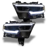 Oracle 19-21 RAM 1500 Projector LED Headlight DRL Kit - ColorSHIFT RGBW+A w/o Controller thumbnail 9