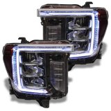 Oracle 20-21 GMC Sierra 2500/3500 HD RGB+W Headlight DRL Upgrade Kit - ColorSHIFT 2 thumbnail 9