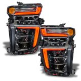Oracle 20-21 Chevy Silverado HD 2500 RGB+W Headlight DRL Kit - ColorSHIFT w/o Controller thumbnail 5