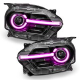 Oracle 2021 Ford Bronco Sport RGB+W Headlight DRL + Halo - ColorSHIFT w/ RF Controller thumbnail 9