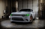 Oracle 15-21 Dodge Charger RGB+W Headlight DRL Upgrade Kit - ColorSHIFT+W thumbnail 6