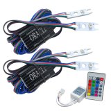 Oracle 15-17 Ford F-150 Headlight DRL Upgrade Kit - ColorSHIFT w/ Simple Controller thumbnail 1