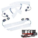 Oracle 14-15 GMC Sierra Headlight DRL Upgrade Kit - ColorSHIFT w/ BC1 Controller thumbnail 1