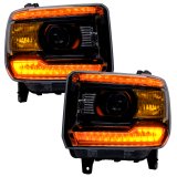 Oracle 14-15 GMC Sierra Headlight DRL Upgrade Kit - ColorSHIFT w/ BC1 Controller thumbnail 7