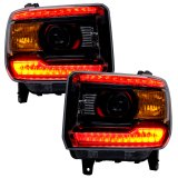 Oracle 14-15 GMC Sierra Headlight DRL Upgrade Kit - ColorSHIFT w/ BC1 Controller thumbnail 9