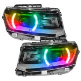Oracle 14-15 Chevy Camaro RS Headlight DRL Upgrade Kit - ColorSHIFT w/ Simple Controller thumbnail 3