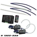 Oracle 15-17 Ford Focus RS/ST DRL Upgrade w/ Halo Kit - ColorSHIFT w/ 2.0 Controller thumbnail 5