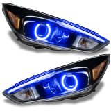 Oracle 15-17 Ford Focus RS/ST DRL Upgrade w/ Halo Kit - ColorSHIFT w/ Simple Controller thumbnail 4