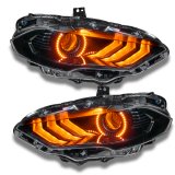 Oracle 18-21 Ford Mustang DRL Upgrade w/ Halo Kit - ColorSHIFT thumbnail 6