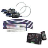 Oracle 18-21 Ford Mustang DRL Upgrade w/ Halo Kit - ColorSHIFT 2 thumbnail 1