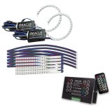 Oracle 18-21 Ford Mustang DRL Upgrade w/ Halo Kit - ColorSHIFT 2 thumbnail 2
