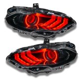 Oracle 18-21 Ford Mustang DRL Upgrade w/ Halo Kit - ColorSHIFT 2 thumbnail 4