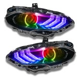 Oracle 18-21 Ford Mustang DRL Upgrade w/ Halo Kit - ColorSHIFT 2 thumbnail 8
