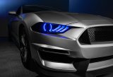 Oracle 18-21 Ford Mustang Dynamic DRL w/ Halo Kit & Sequential Turn Signal - ColorSHIFT thumbnail 8