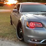Oracle 11-19 Chrysler 300C DRL Upgrade w/ Halo Kit - ColorSHIFT w/ 2.0 Controller thumbnail 4