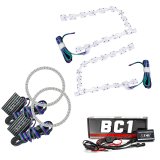Oracle 11-19 Chrysler 300C DRL Upgrade w/ Halo Kit - ColorSHIFT w/ BC1 Controller thumbnail 2