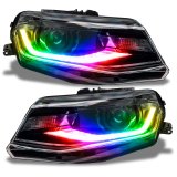 Oracle 16-18 Chevy Camaro Dynamic Headlight DRL Upgrade Kit - ColorSHIFT - Dynamic thumbnail 4
