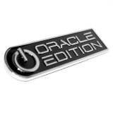 Oracle Edition Badge - Right/Passenger - Black/White thumbnail 1
