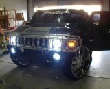 Oracle Hummer H2 03-10 LED Fog Halo Kit - ColorSHIFT thumbnail 5