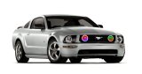 Oracle Ford Mustang GT 05-09 LED Fog Halo Kit - ColorSHIFT thumbnail 9