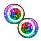 Oracle Nissan Titan 04-12 LED Fog Halo Kit - ColorSHIFT thumbnail 6
